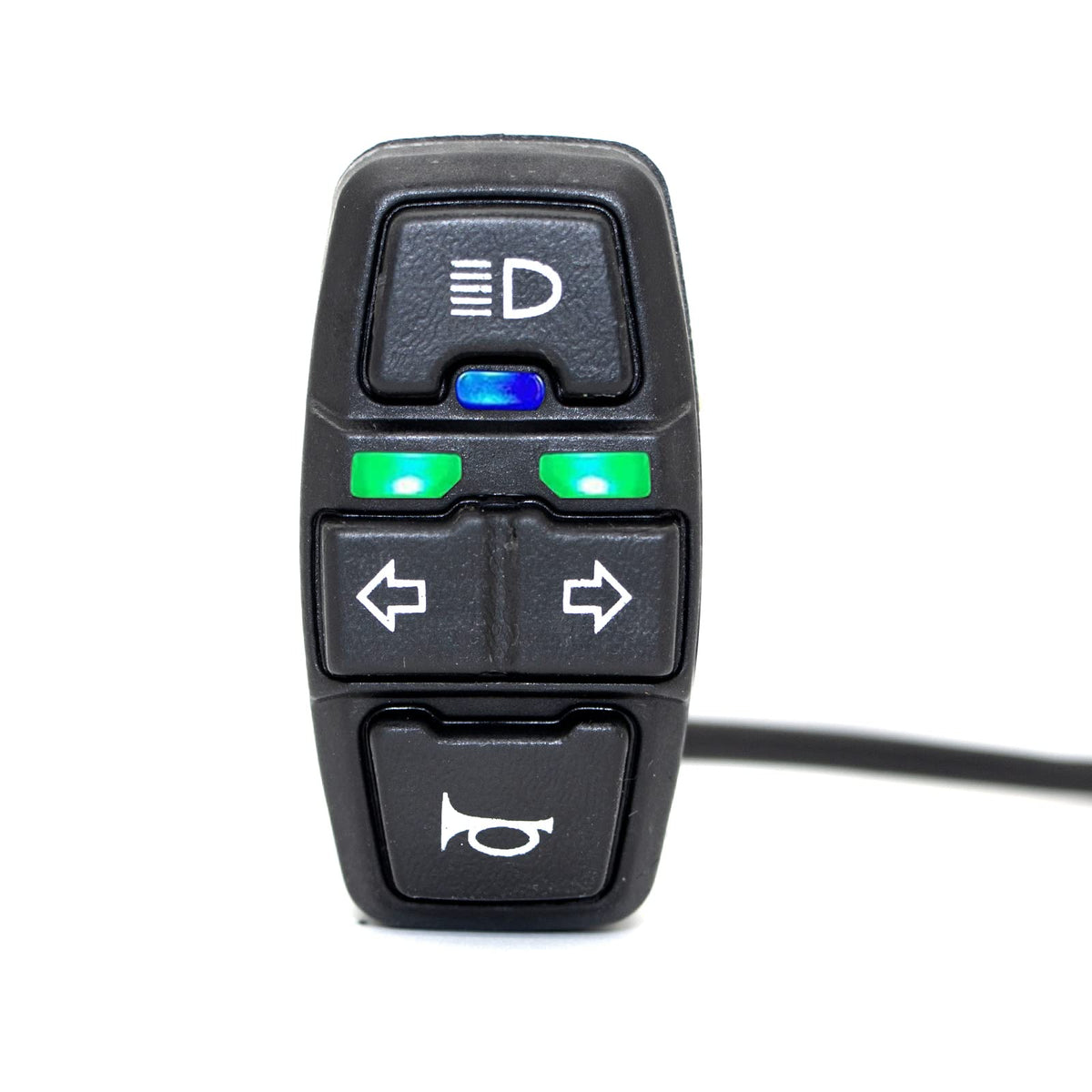 Motorcycle Head Light Turn Switch, Motorcycle Headlights Horn Turn ON/Off Control Switches,Set for Scooter Electric Bike 3-in-1 