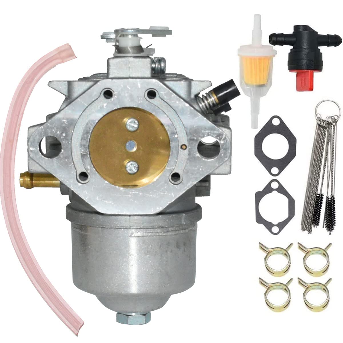 Xingli 15003-2296 Carburetor For John Deere Am122852 Kawasaki Fc540V 17Hp Gs75 Hd75 180 185 260 265 Lawn Mower Tractors