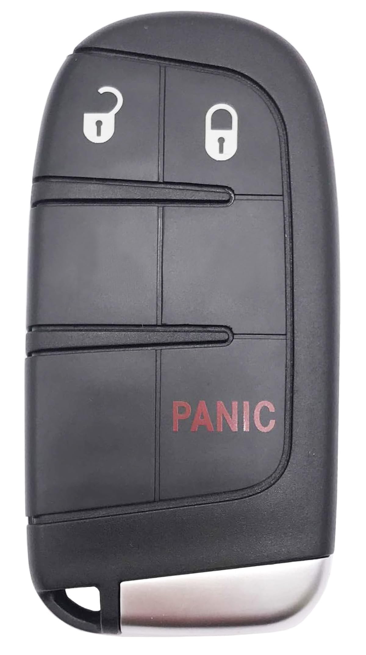 Horande Replacement Key Fob Cover Case Fit For Dodge Charger Challenger Jeep Grand Cherokee Compass Renegade Patriot Grand Coman