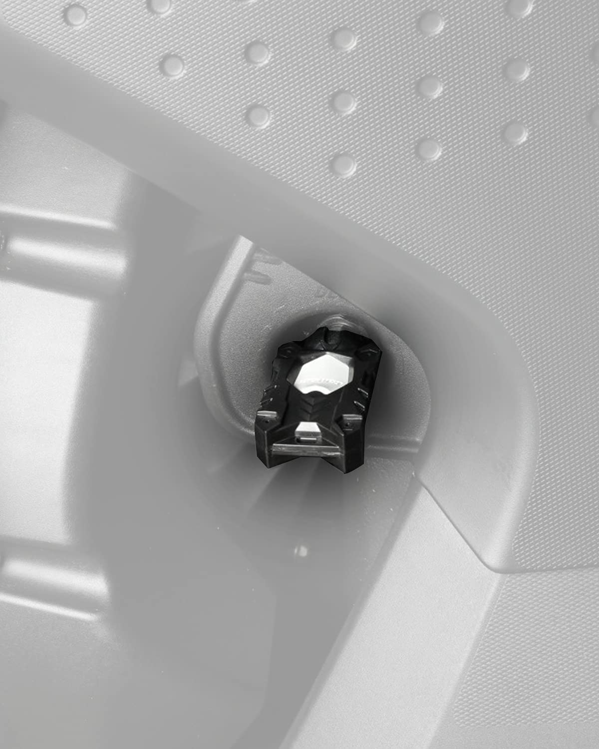 A & Utv Pro Sporty Key Holder For Ryker, Outlander, Ignition Key Fob Holder Compatible With All Can Am Ryker Models 600 900 Accessories, Red Black, Pack Of 2