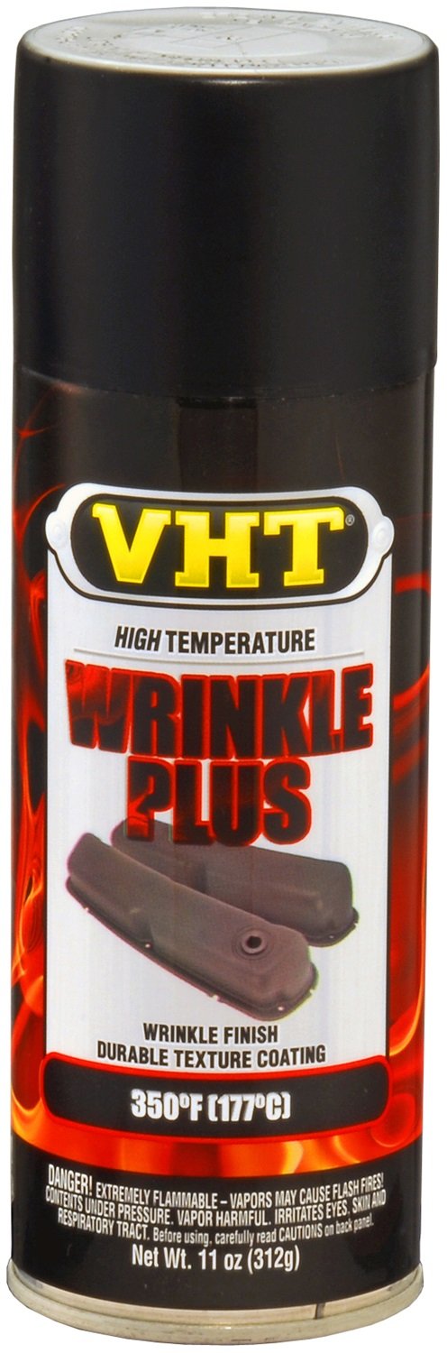Vht Sp201 Wrinkle Plus Black Coating Can - 11 Oz.