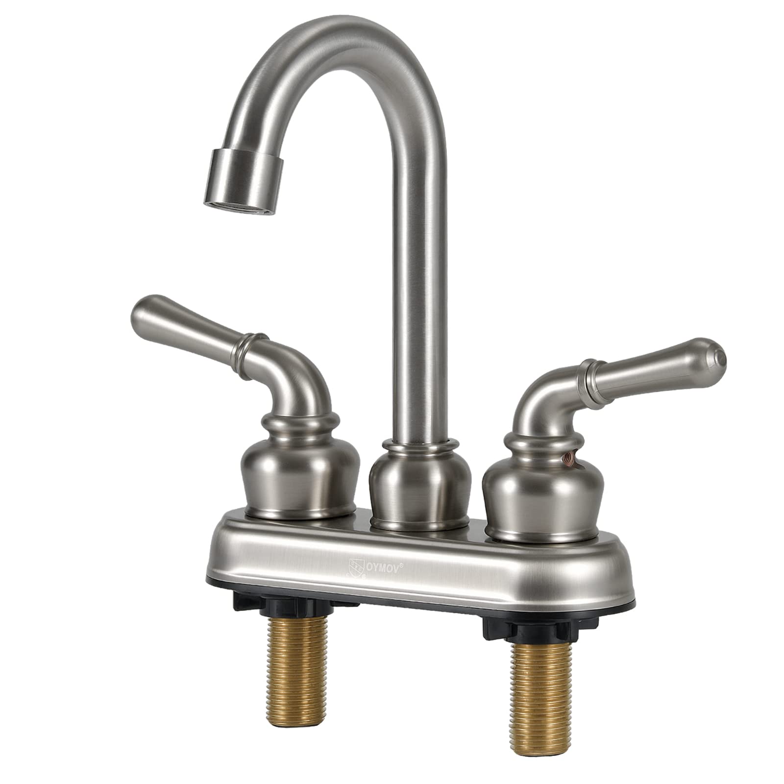 Rv Bathroom Sink Faucet - Brushed Nickel Rv Sink Faucet For Bathroom Faucet Replacement For Rvs, Campers, Fifth Wheels, Motor Ho