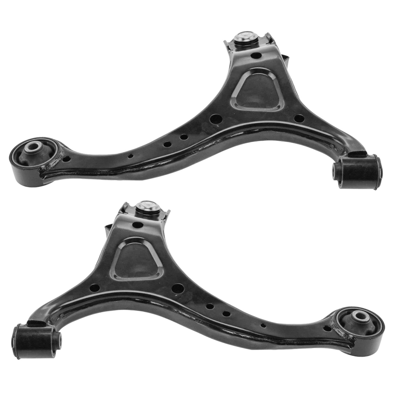 Trq Front Lower Control Arm With Ball Joint Set Compatible With 2007-2012 Hyundai Santa Fe 2011-2013 Kia Sorento
