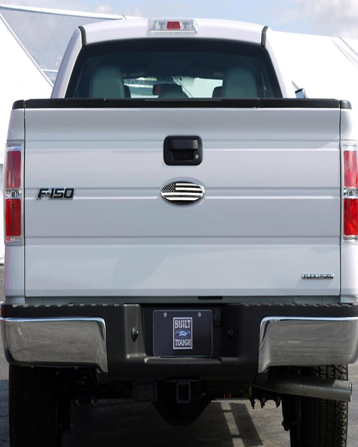 Linoah 9 Inch Front Grill Rear Tailgate Emblem For 04-14 F150, 11-14 Edge, 11-16 Explorer, 06-11 Ranger, 07-14 Expedition, 9''X3