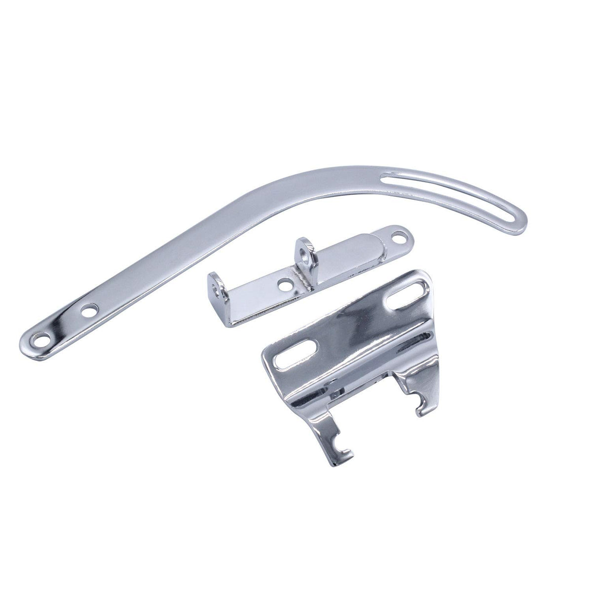 Small Block Alternator Bracket Kit Chrome Compatible For Sbc Small Block Chevy Engines With Short Water Pump 9254 9079 9008