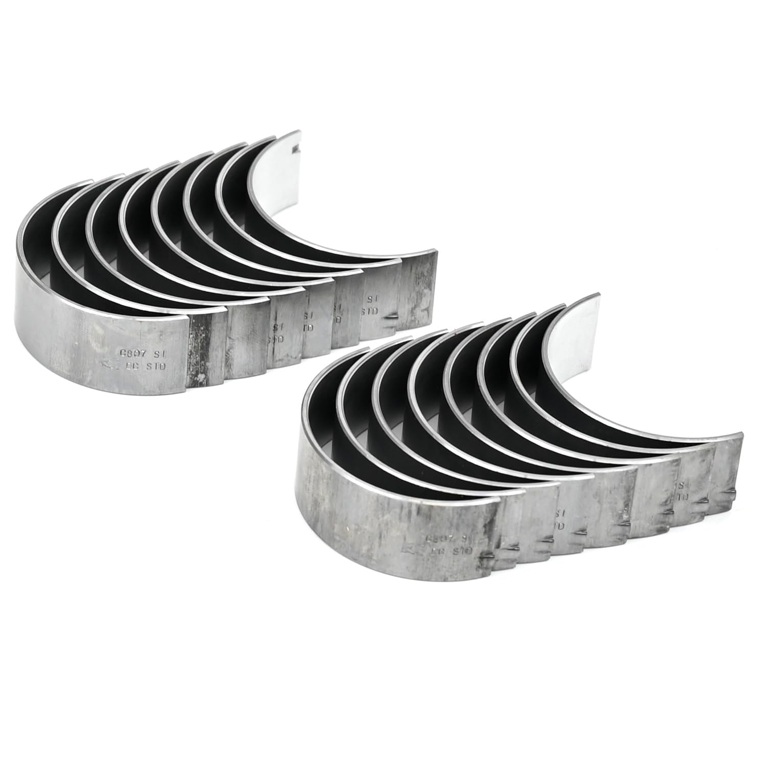 Michigan Motorsports Ls Rod Bearings Standard Size Si-Series For Stock Or Performance -Fits 4.8 5.3 5.7 6.0 6.2 Ls1 Ls2 Lq4 Lq9 Ls3 L92 L94 L76 L77 Ly6 L96