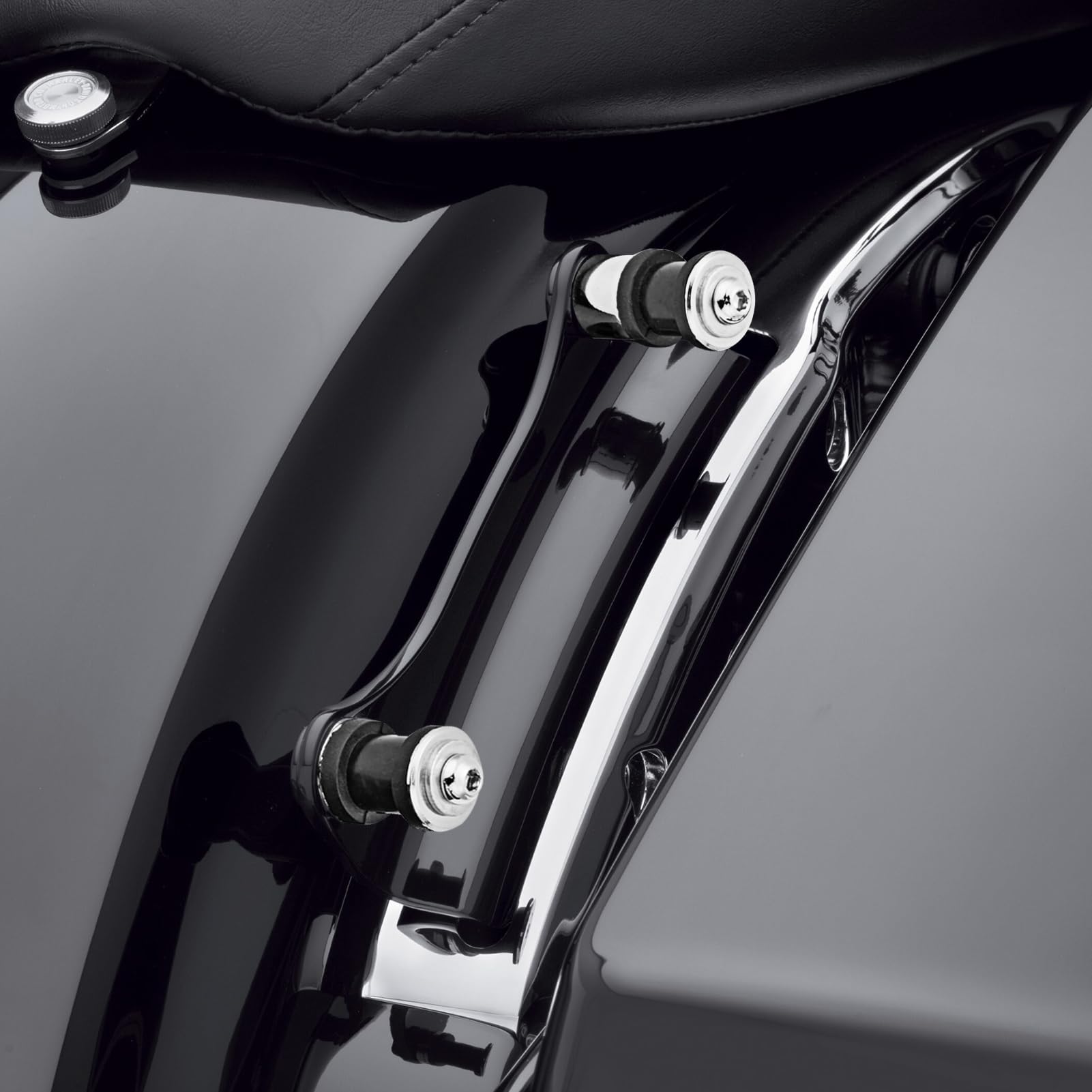 Mofun Quick Release 4 Point Docking Hardware Kit Tour Pack Backrest Docking Kit Fits for 2014-2024 Harley Touring Street Glide R