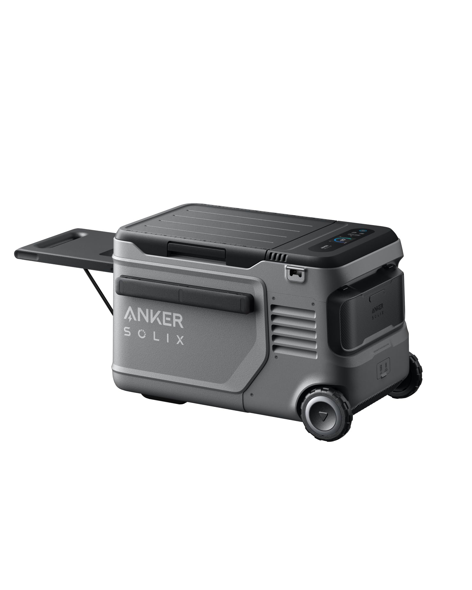 Anker SOLIX EverFrost 2 23L Cooler, 24 qt Car Refrigerator, Electric Cooler with 288Wh Battery, Powered by AC/DC or Solar, for C