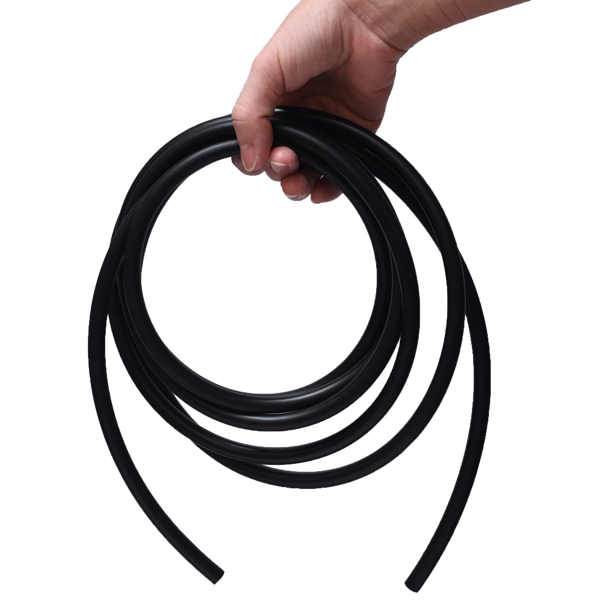 10 Feet 1/4 Inch Id Fuel Line With 20Pcs Hose Clamps For Kawasaki Kohler Briggs & Stratton Small Engines Mini Bike Atv Mowing Machine Snow Machine