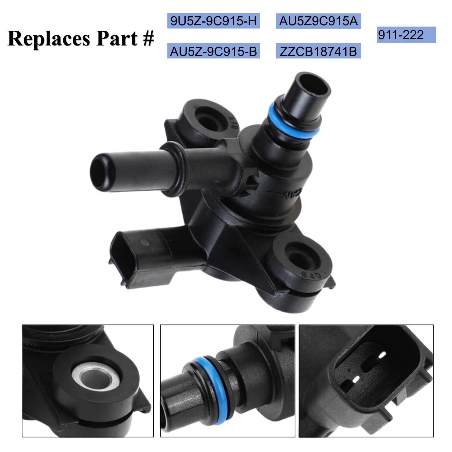 Vapor Canister Purge Valve - EVAP Evaporative Emissions Vapor Canister Purge Solenoid Valve Compatible with Ford Explorer F150 F