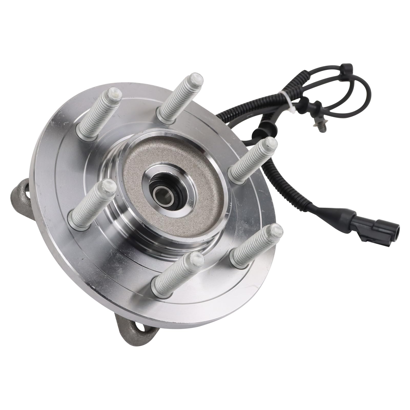 Trq Front Wheel Bearing & Hub Assembly 4Wd With Abs Sensor Compatible With 2005-2008 Ford F-150 2006-2008 Lincoln Mark Lt