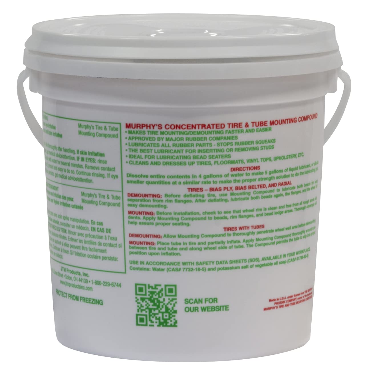Tire And Tube Mounting Compound Rem 46634-8 Lb. Pail