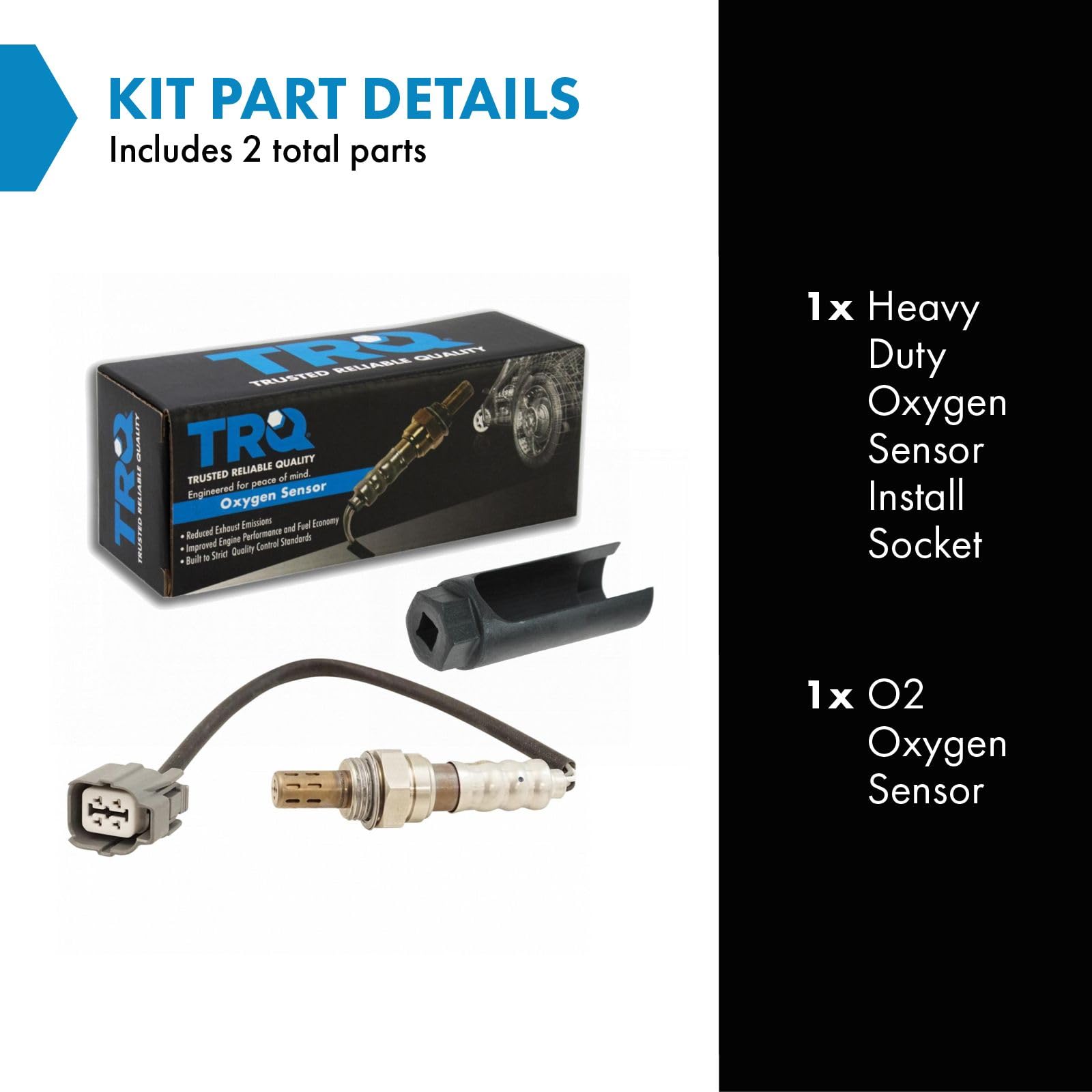 Trq Direct Fit O2 02 Oxygen Sensor W Tool For Honda Accord Odyssey Insight Prelude