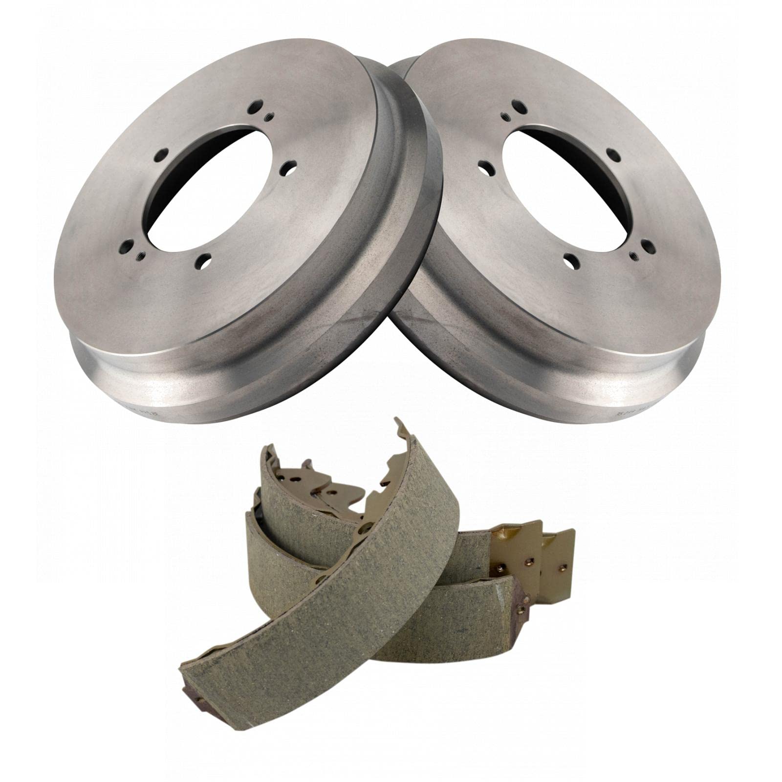 TRQ Rear Brake Shoe & Drum Kit Fits 2004-2006 Suzuki XL-7