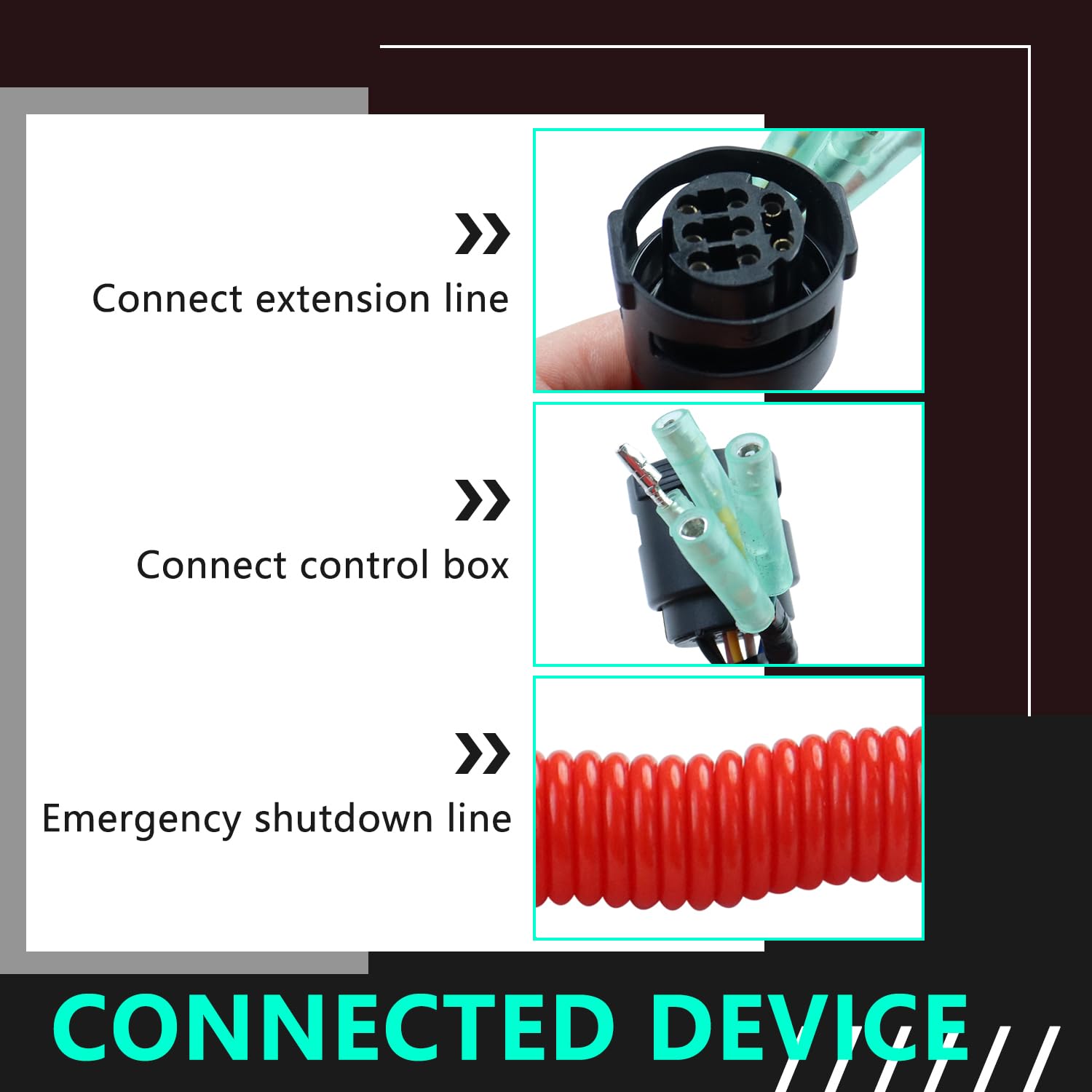 Main Switch Panel 12V Single Engine Key Switch Panel Assembly For Yamaha Outboard Yacht 704-82570-12-00 704-82570-11-00 704-82570-08-00 On-Off-Start 704 Control Box
