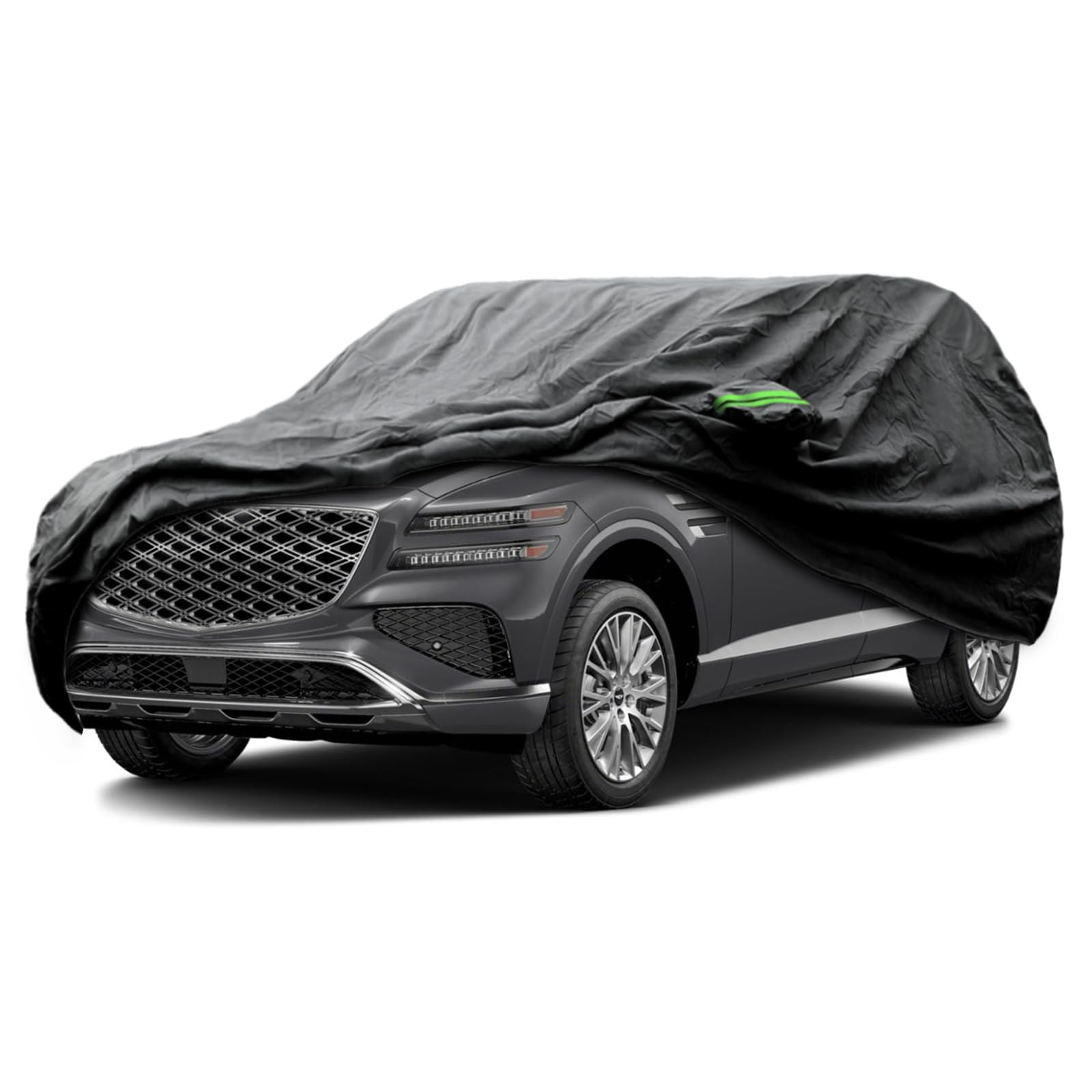 Proadsy 2025 Upgrade Car Cover Custom Fit for 2021-2025 Genesis GV80, Waterproof All Weather for Automobiles, Full Exterior Cove