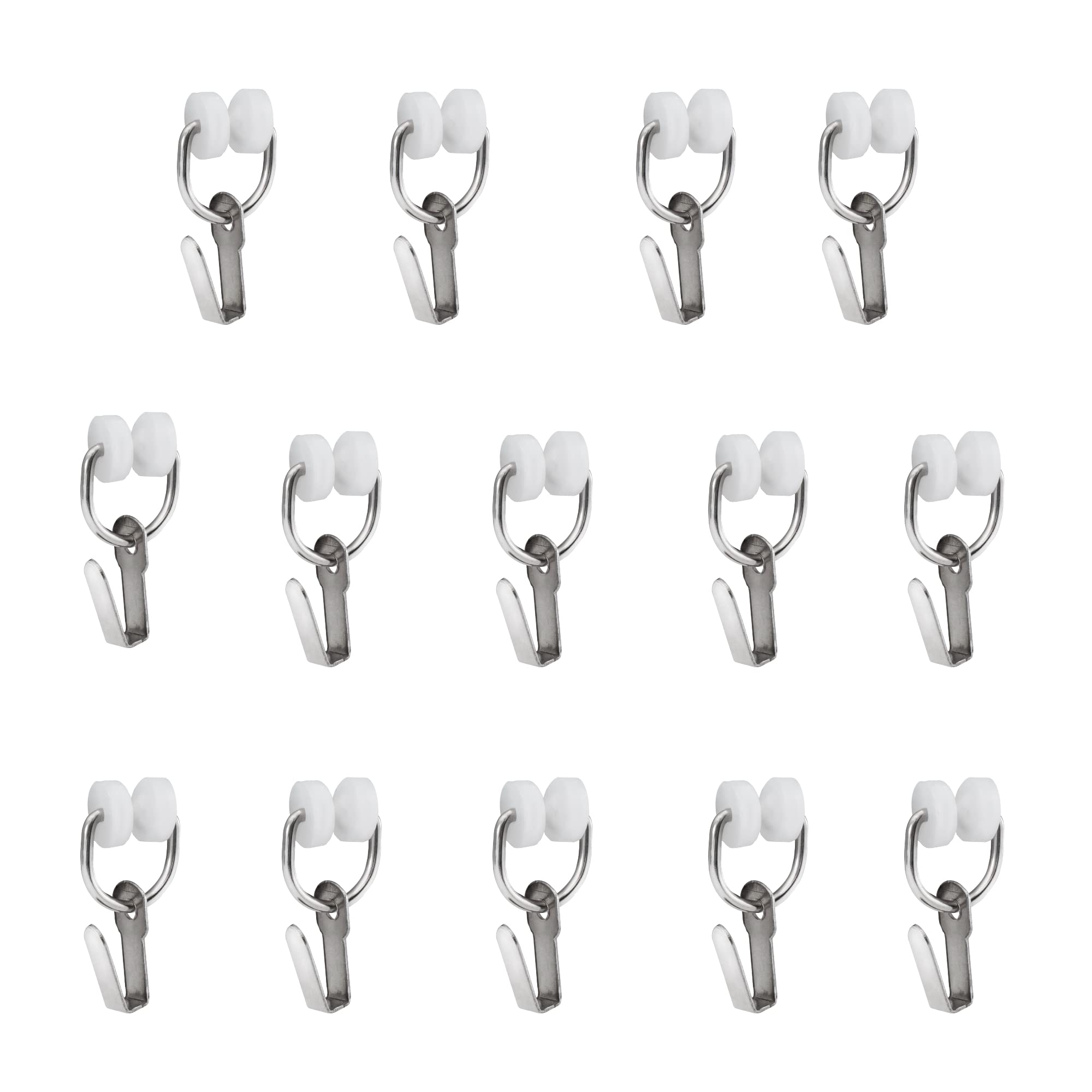 RecPro RV Nylon Wheel Carrier Hook for I Beam Track Curtain Rod (14)