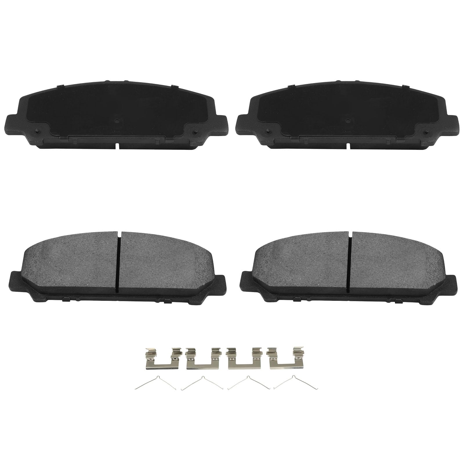 Automuto 4Pcs Front Brake Pads Set D1509 For Infiniti Qx56 2011-2013,For Infiniti Qx80 2014-2019,For Nissan Armada 2012-2015 201