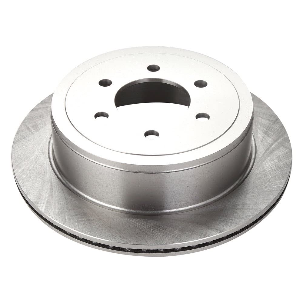 Trq Rear Brake Rotors Set Solid Compatible With 2004-2011 Ford F-150 2006-2008 Lincoln Mark Lt