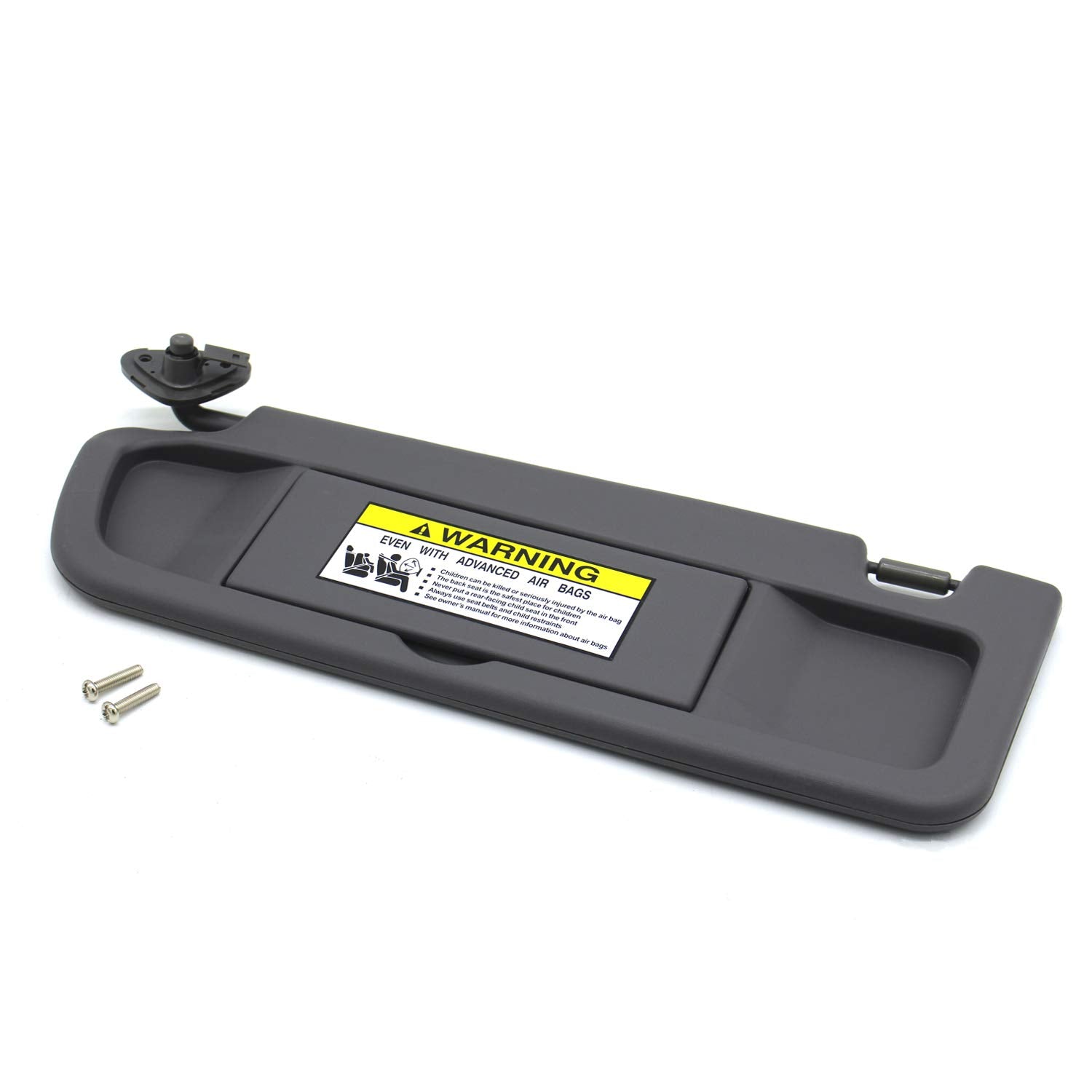 Ezzy Auto Atlas Gray Left Driver Side Sun Visor For Honda Civic 2006 2007 2008 2009 2010 2011 Ex Lx Sedan Si Coupe 83280-Sna-A01