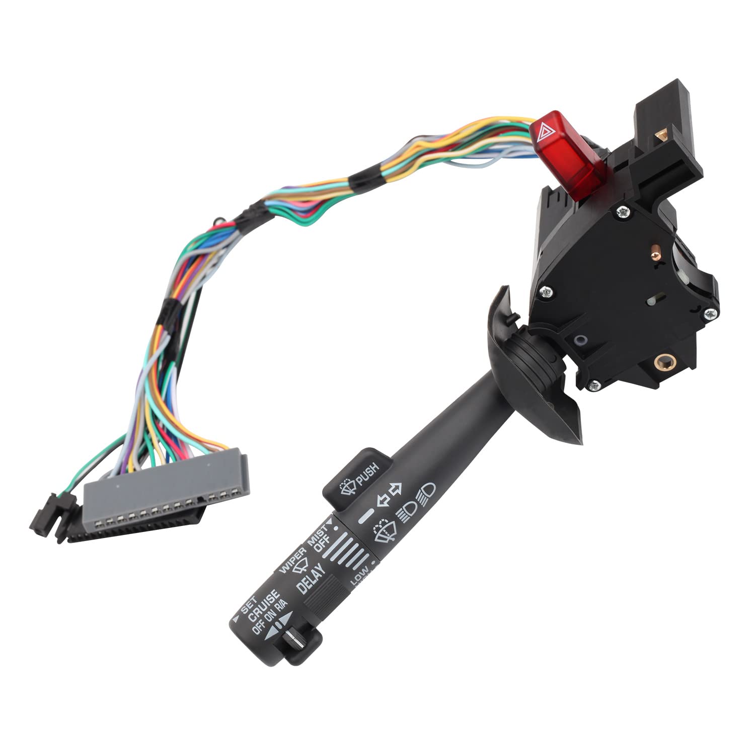 Multi-Function Combination Turn Signal, Wiper, Washers, Hazard Switch, Cruise Control Switch Compatible with 95-99 Tahoe Blazer 