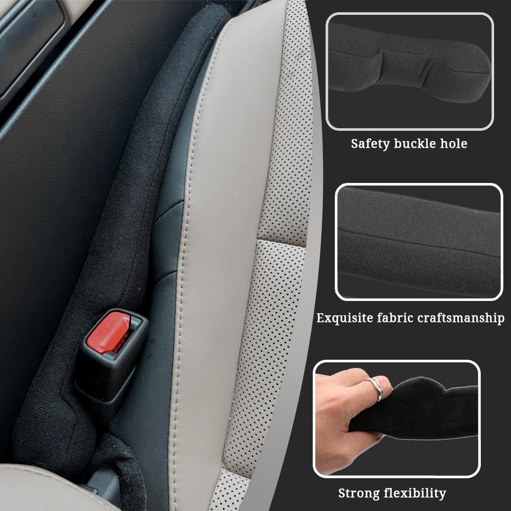 Axutous Car Seat Gap Filler Universal For Car Suv Truck Fit Organizer Fill The Gap Between Seat And Console Stop Things From Dro