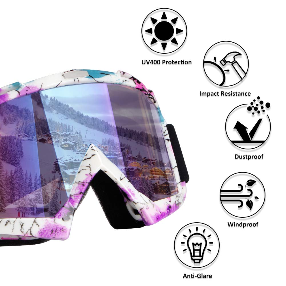 Motorcycle Goggles Atv Goggles Motocross Goggles Windproof Dirt Bike Goggles Dustproof Off Road Goggles Scratch Resistant Pu Hel