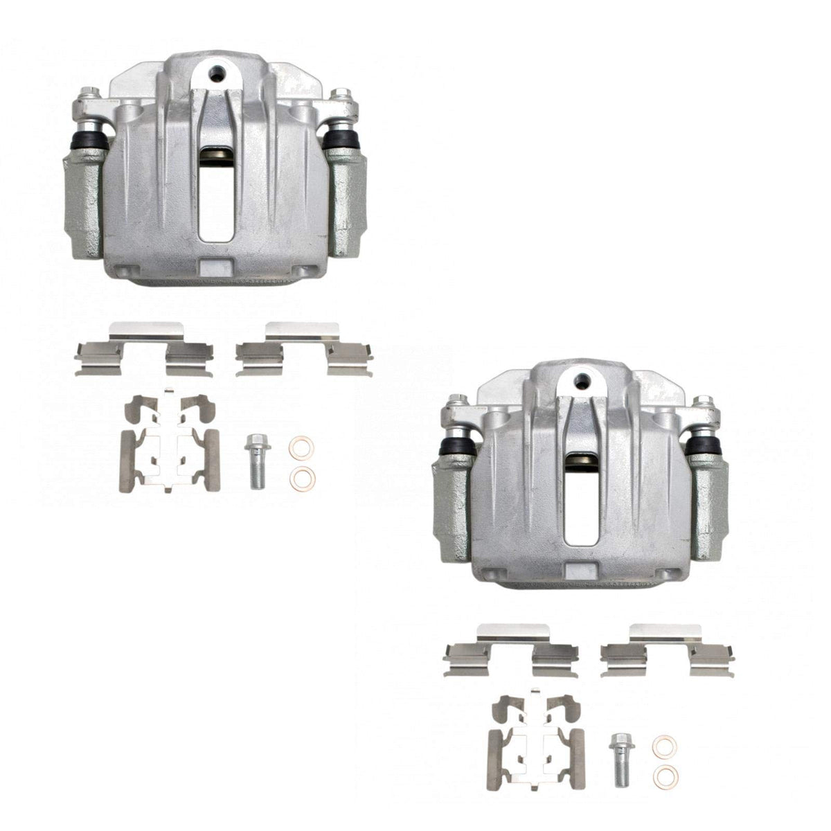 Trq Rear Brake Caliper Set Compatible With 2000-2002 Cadillac Deville 2003-2005 Chevrolet Astro 1999-2002 Silverado 1500 2000-20