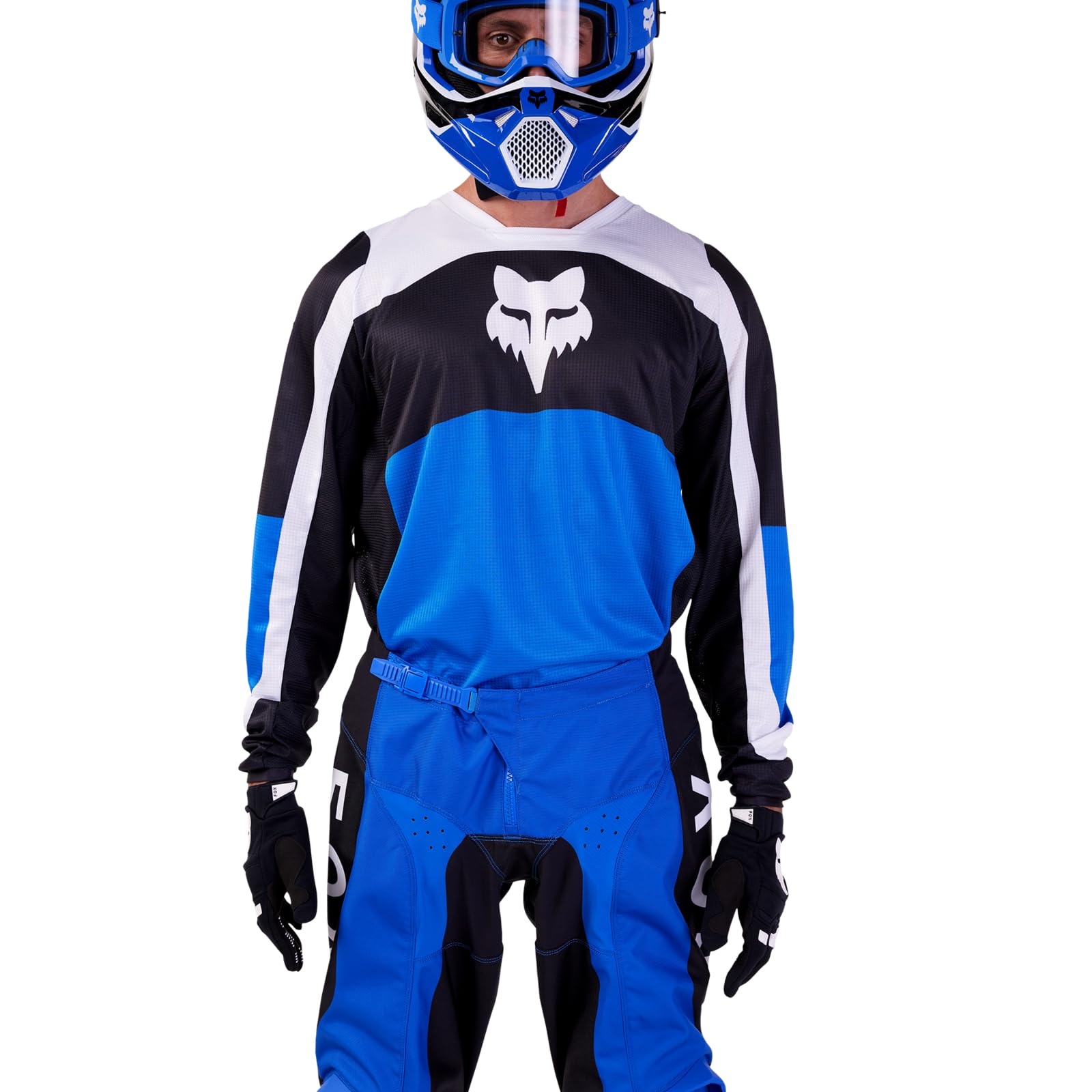 Fox Racing 180 Nitro Motocross Jersey, Blue, XX-Large