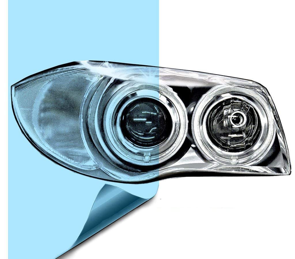 Vvivid Air-Tint Headlight/Tail Light Window Tint (12'' X 48'', Bright Neon Yellow)