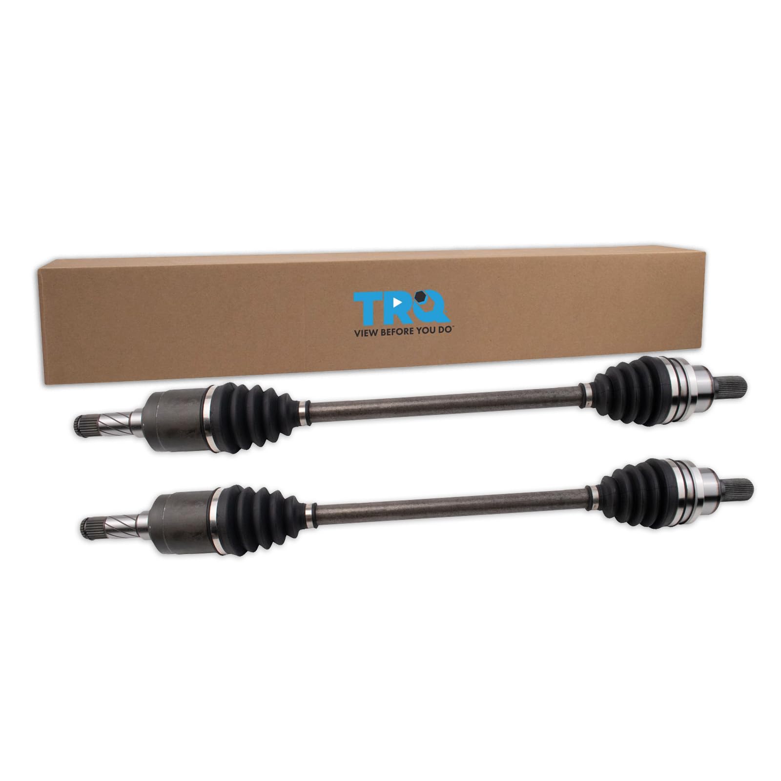 Trq Rear Cv Axle Shaft Assembly Set Compatible With 2011-2016 Volvo S60 2007-2015 S80 2015-2016 V60 2010-2014 Xc60 2008-2015 Xc7