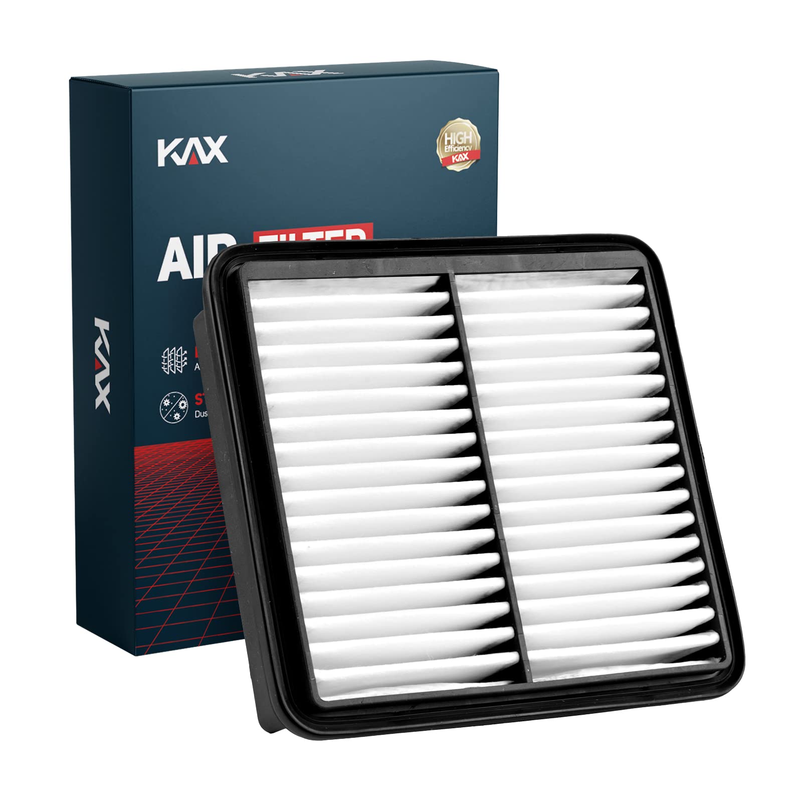 Kax Engine Air Filter, Ca10470 Replacement For Forte 2010-2013 Elantra 2007-2012 Forte Koup 2010-2013, Advanced Air Filter Media