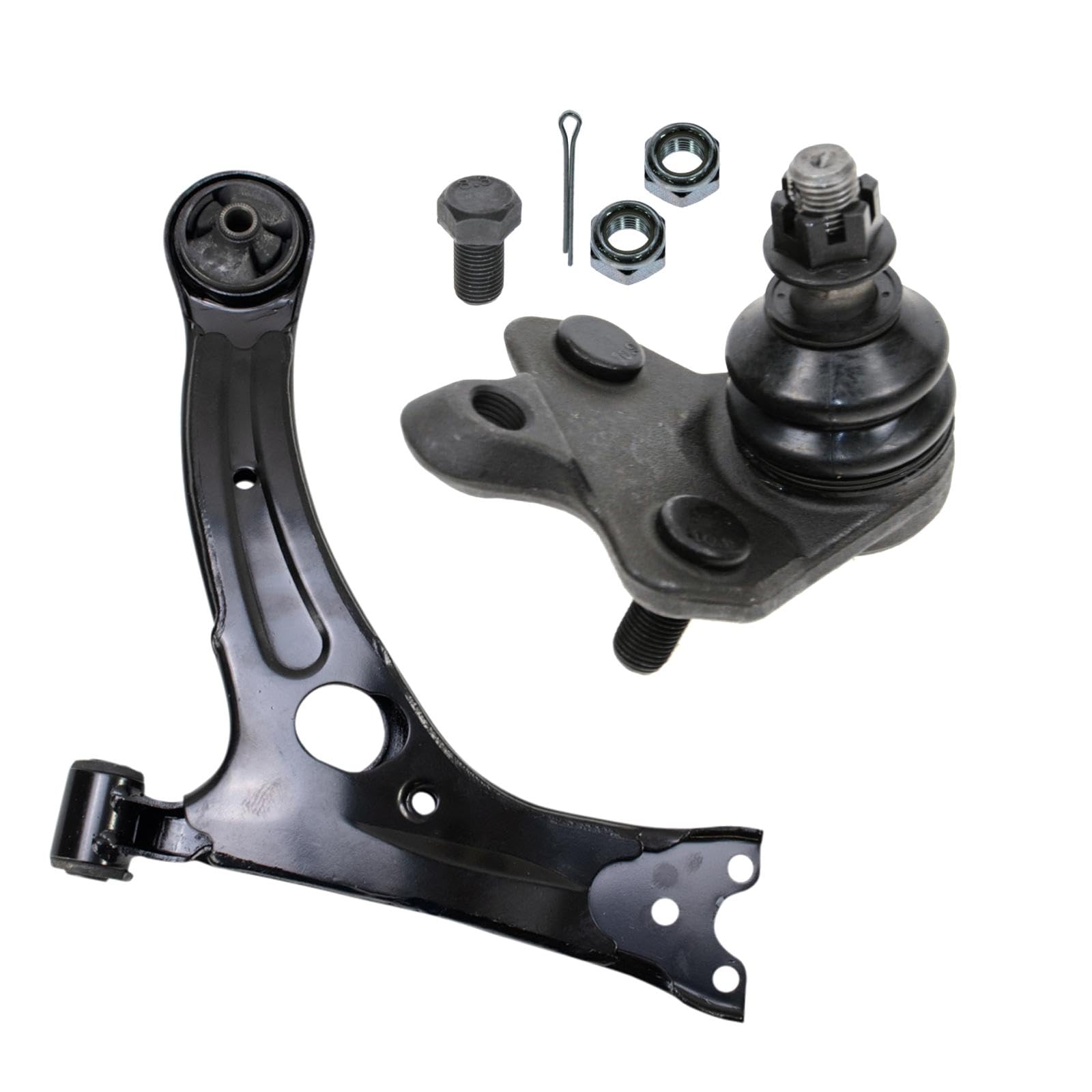 Trq Front Right Lower Control Arm With Ball Joint Set Passenger Side Compatible With 2005-2010 Scion Tc