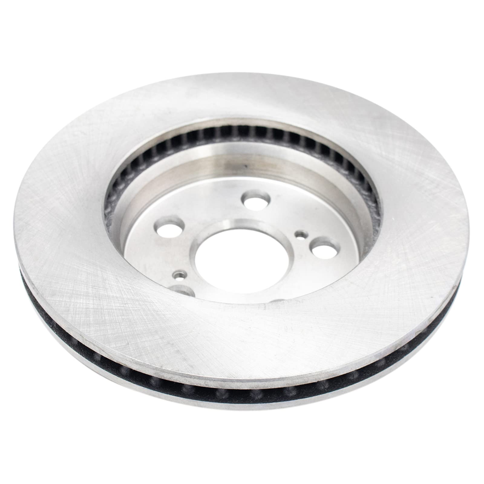 Trq Front Brake Pad & Rotor Kit Brake Pads Brake Rotor Ceramic Compatible With 2020-2021 Toyota Corolla 2016-2021 Prius 2019-202