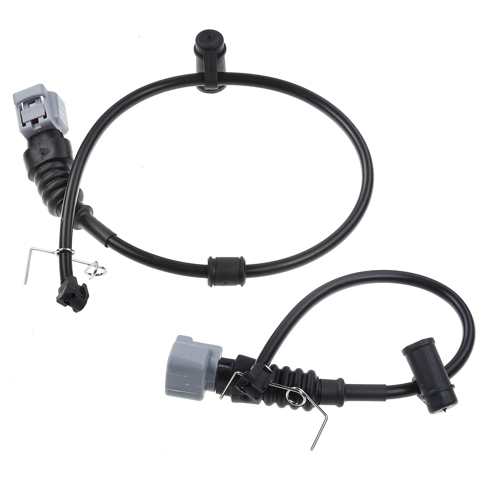 A-Premium Disc Brake Pad Wear Sensors Compatible With Lexus Ls430 2001-2006 V8 4.3L Front And Rear Side 2-Pc Set