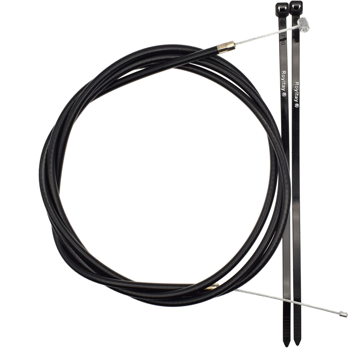 Royitay Universal 65 Inch Throttle Cable 60 Inch Housing Length For Manco Go Kart Cart Go-Cart Minibike Mini Bike Atv Bicycle (1 Pcs)