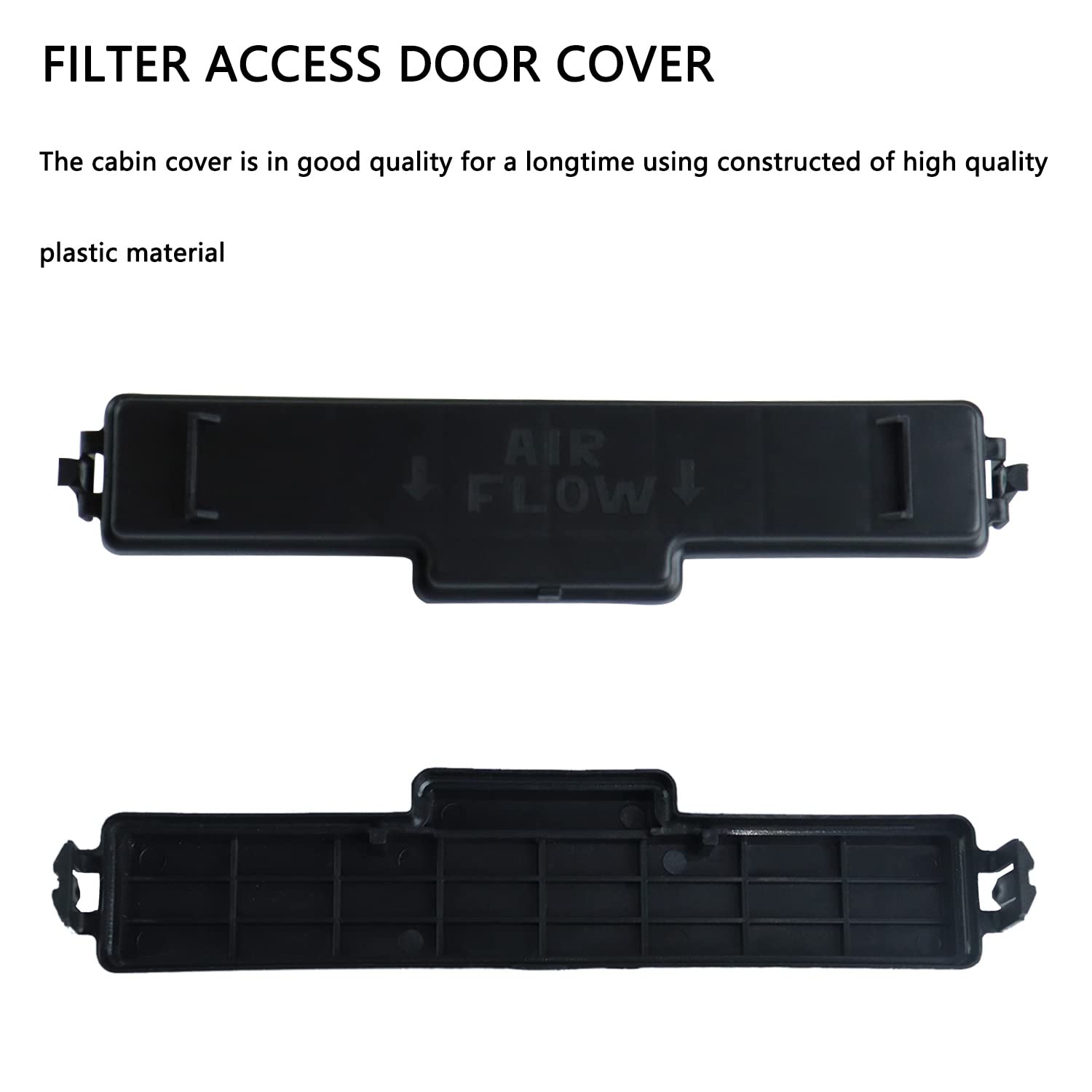 GZZTORES Cabin Air Filter Retrofit Kit for Dodge Ram 1500-5500, Model TQ659TE, Plastic, Size 0.6" x 2" x 2"