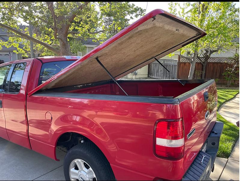 TOOMYAUTO C1606889, 17 inch 100Lb/445N Gas Struts Shocks, 17'' Props Lift Support C16-21974 for Heavy Duty are Leer Camper Shell