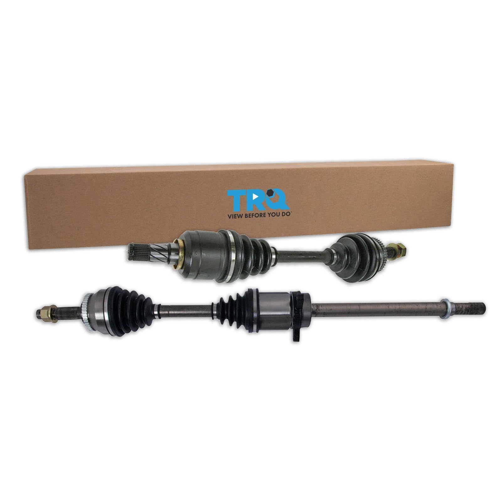 Trq Front Cv Axle Shaft Assembly Set Compatible With 2007-2008 Nissan Maxima