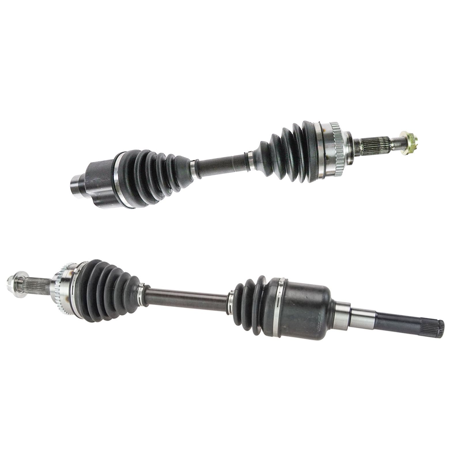 Trq Front Cv Axle Shaft Assembly Set Compatible With 2001-2008 Ford Escape Mazda Tribute 2005-2008 Mercury Mariner