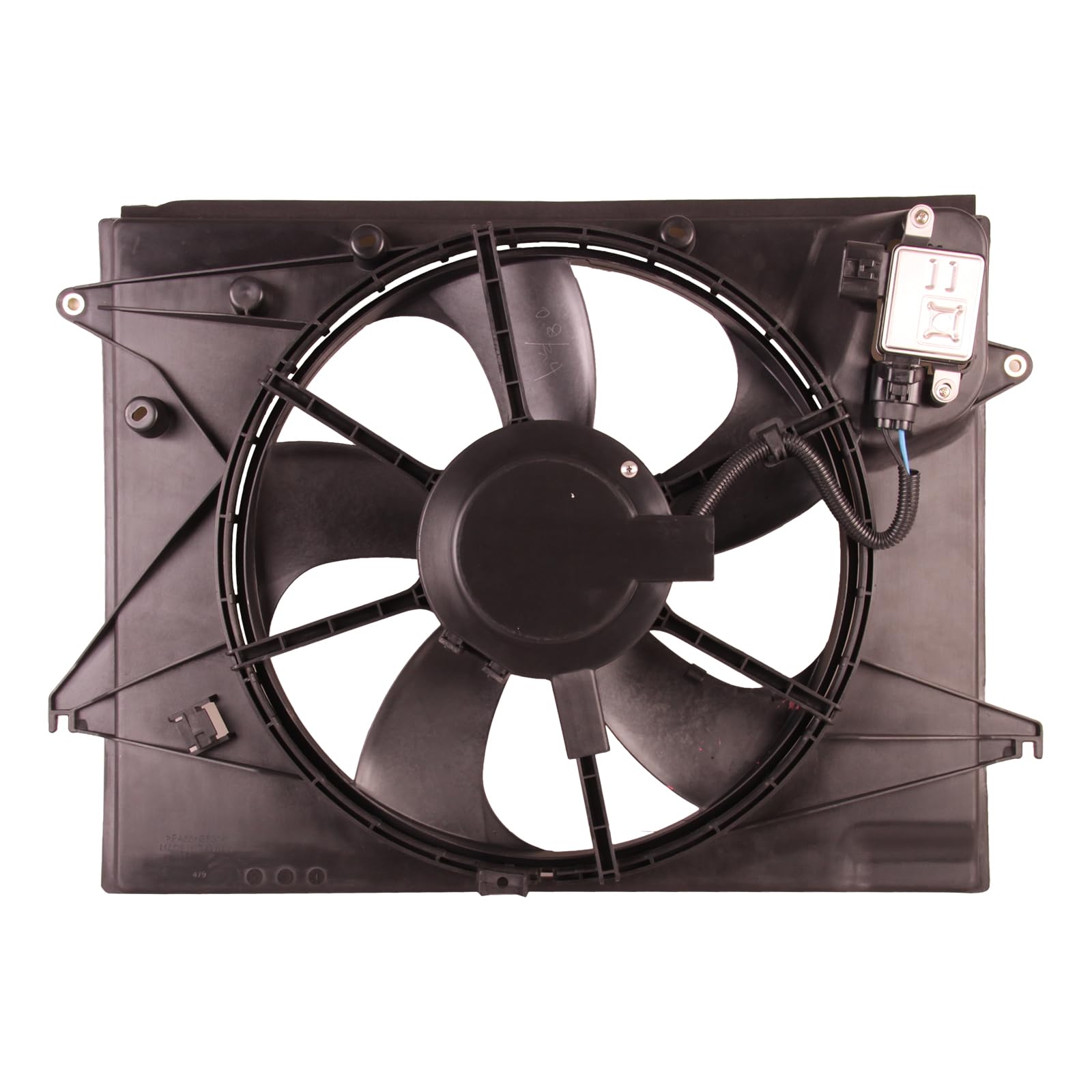 TYG OE Replacement(CAPA Quality) Cooling Fan Extra Silent for 2015-2017 Hyundai Sonata L4/2.4 W/PWM | 25380-C2000 | HY3115151 | 