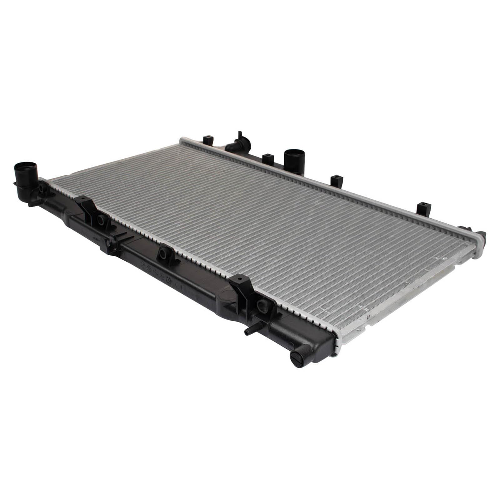 Trq Radiator Assembly Aluminum Core Compatible With 12-16 Subaru Impreza