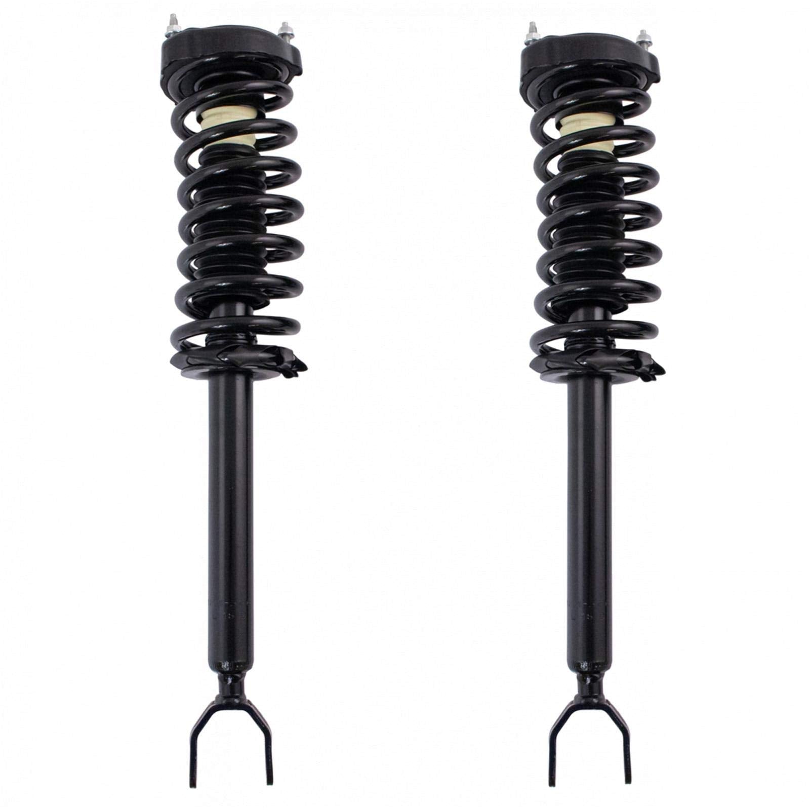 Trq Front Strut & Coil Spring Set Driver & Passenger Sides Compatible With 06 Mercedes-Benz Cls500 Cls55 Amg 07-11 Cls550 Cls63 