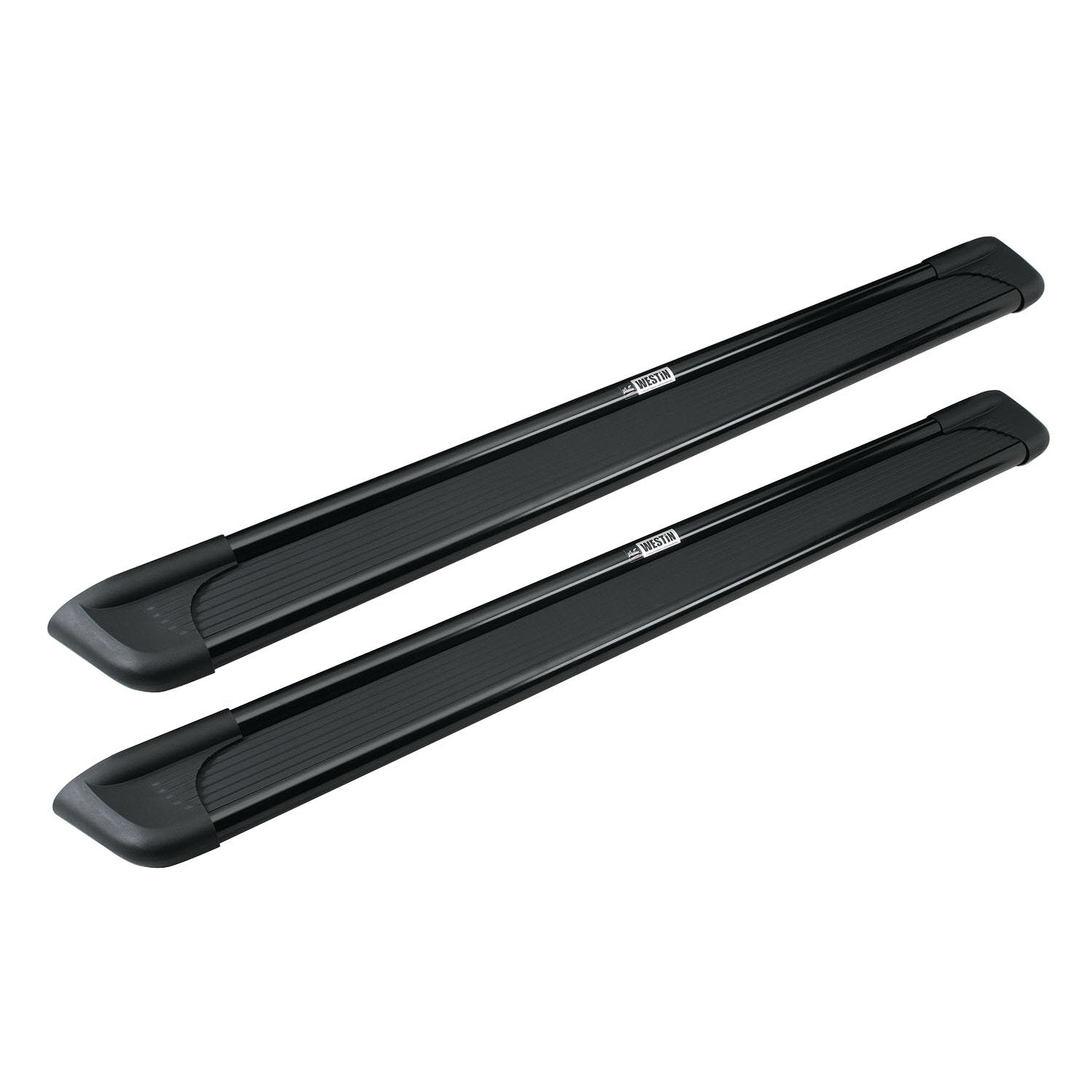 Westin 27-6145 Sure-Grip Running Boards Aluminum Black Pair 93 In.
