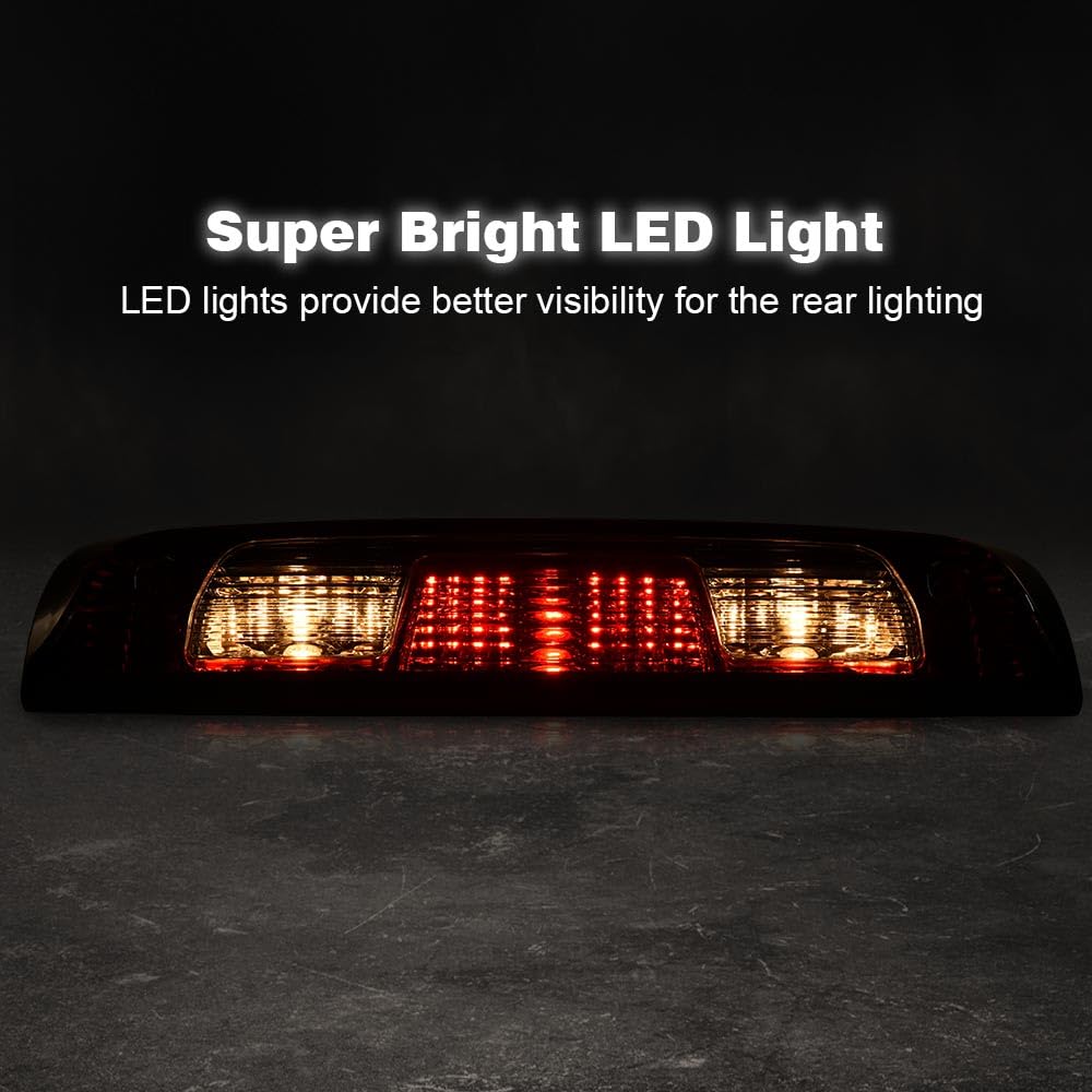 Cheda Rear High Mount 3Rd Third Brake Light Compatible With Chevy Silverado/Gmc Sierra 1500 2500 3500 2015-2021 23509162 8490039