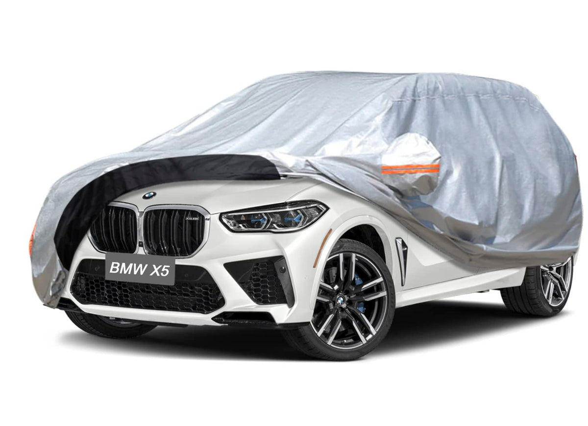 Gunhyi Car Cover Custom Fit Toyota Highlander (2013-2025) Waterproof For Automobiles, Oxford Sun Rain Dust Snow Protection (Ship