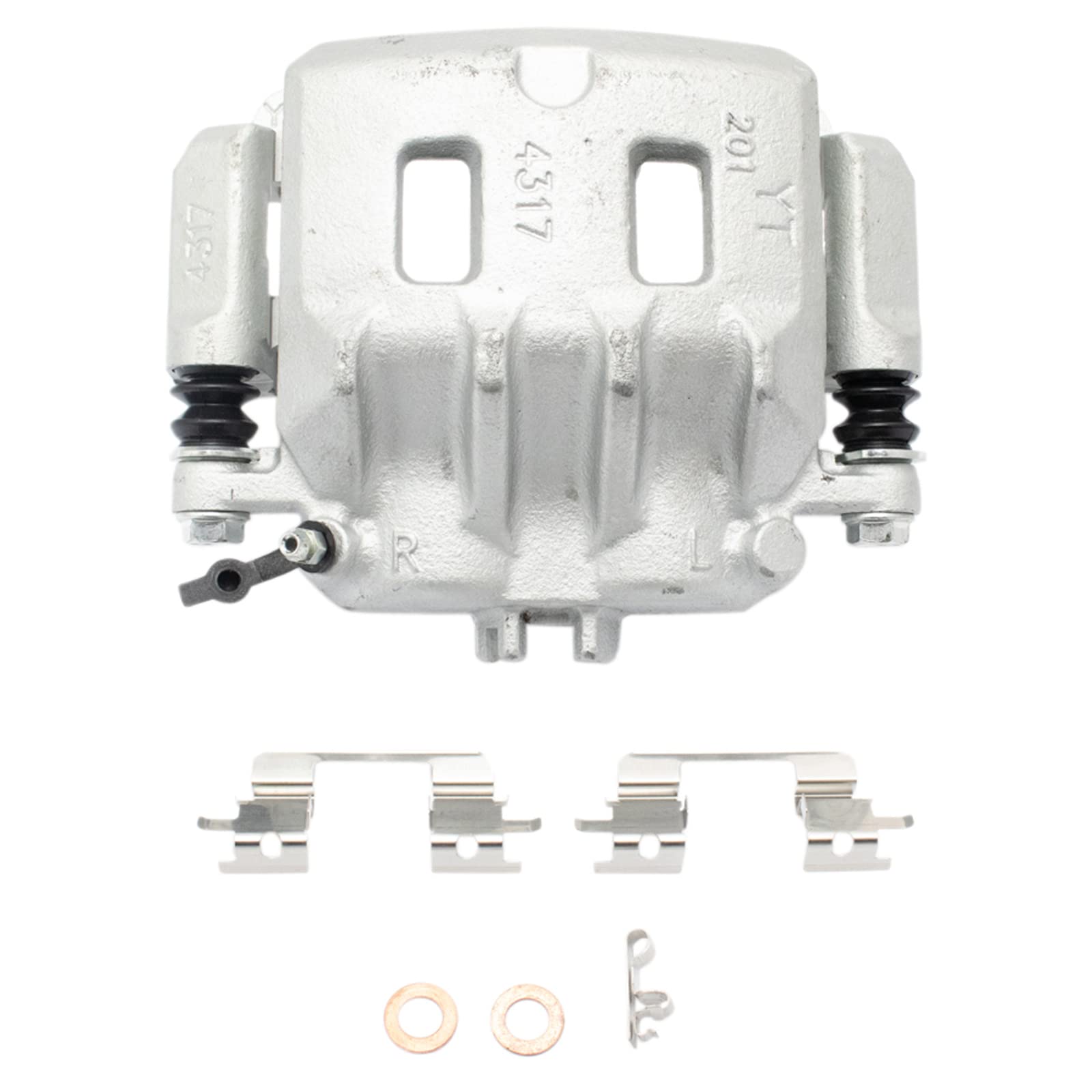 Trq Front Brake Caliper Set Compatible With 1998-2002 Subaru Forester 1998-2001 Impreza 1996-2002 Legacy 2000 Outback