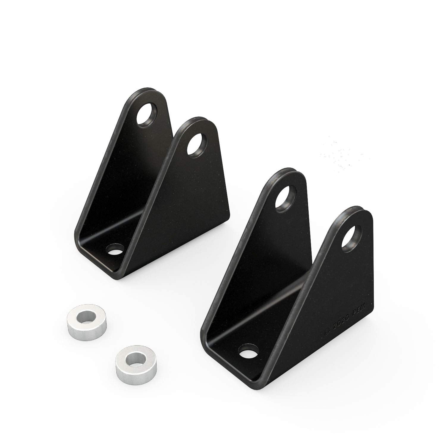 Rocktrix Shock Extender Brackets Extension For 1-3 Inch Leveling Kits - Compatible With 2001-2010 Chevy Chevrolet Gmc Silverado 1500 2500 3500 (See Description For Exact Year And Model)