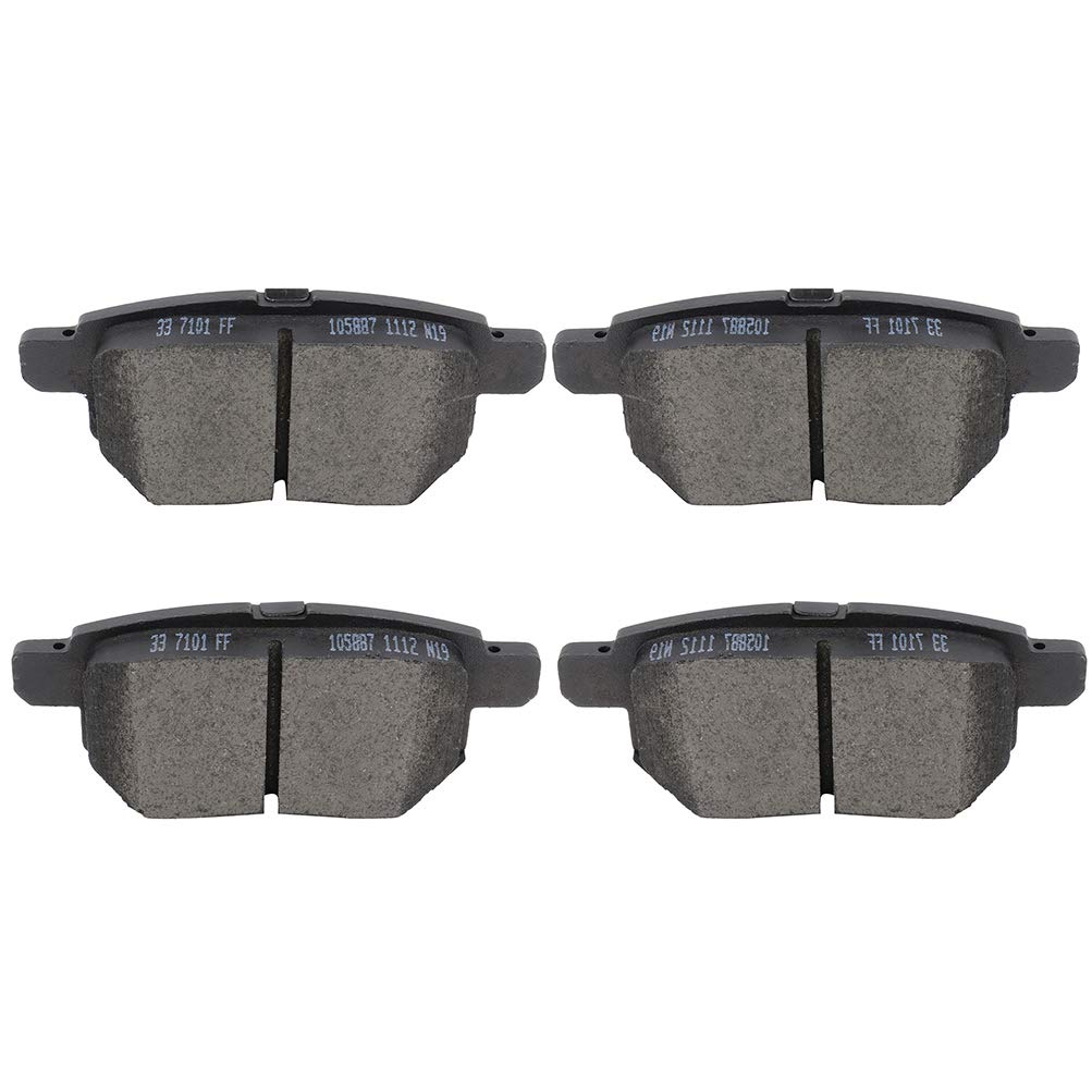 Rear Ceramic Brake Pads Kits 4Pcs Fit For Lexus Es300,For Pontiac Vibe,For Scion Tc,Xb,For Toyota For Camry,Corolla,09-13 For To