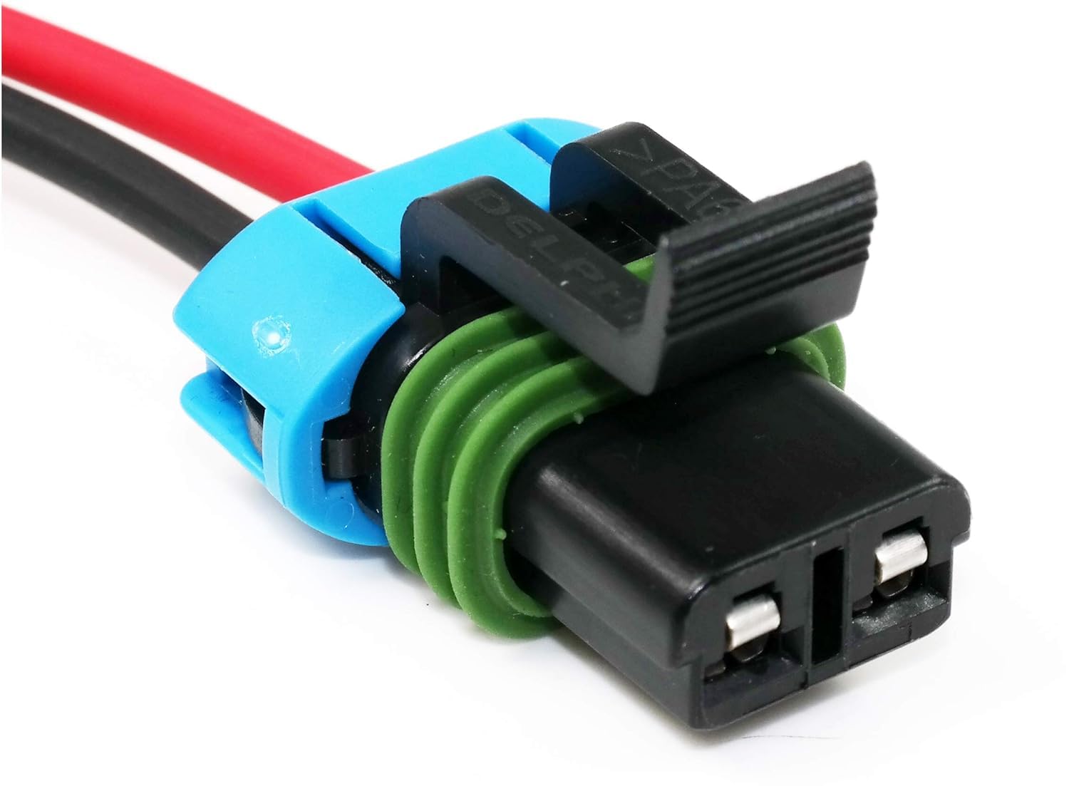 1-Pack (Male To Female Pigtail 12Ga) Metri-Pack 2-Pin 30 Amp, 280 Series Connector Multi-Purpose